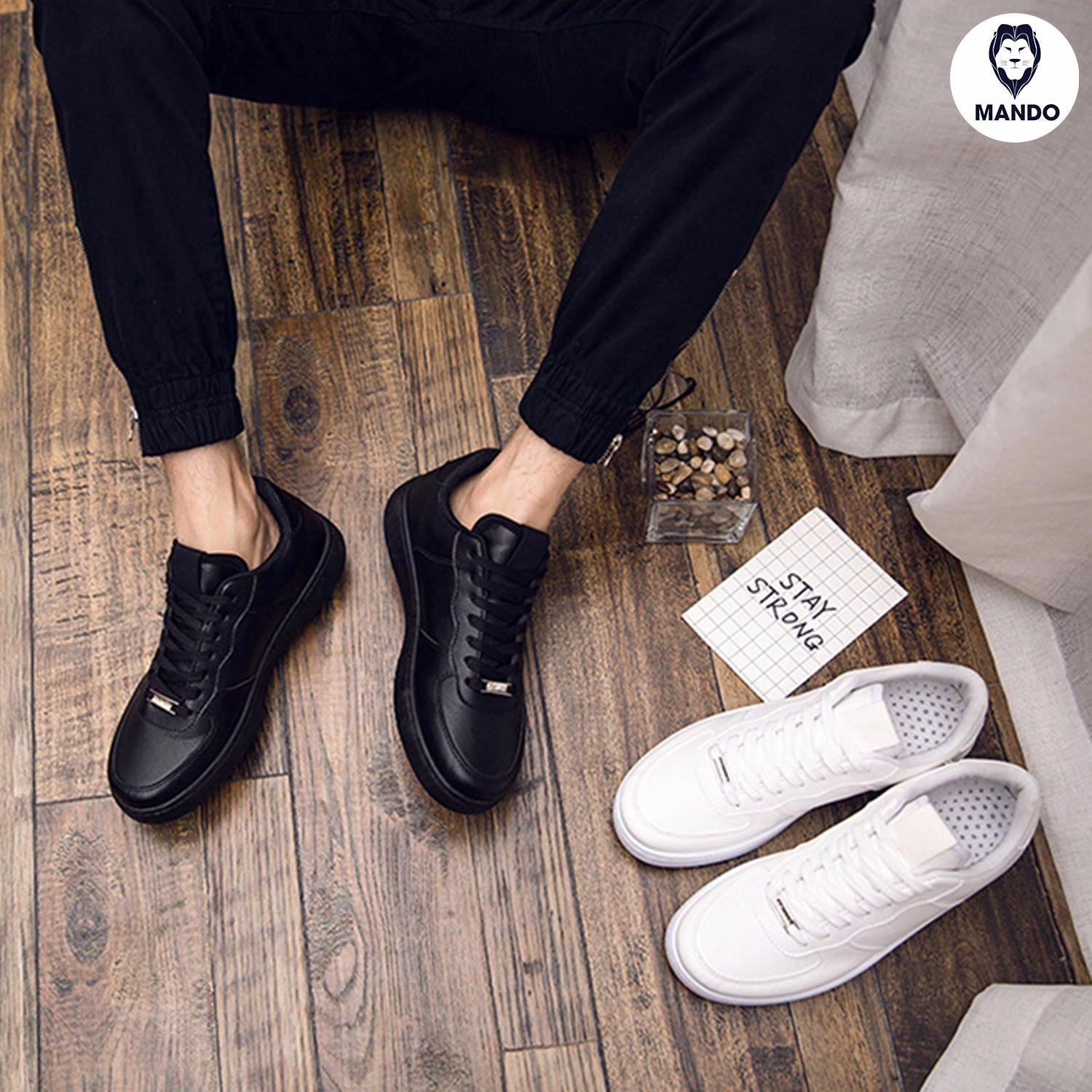 Giày Da Nam Trẻ Trung, Năng Động Thời Trang Mando- GD22