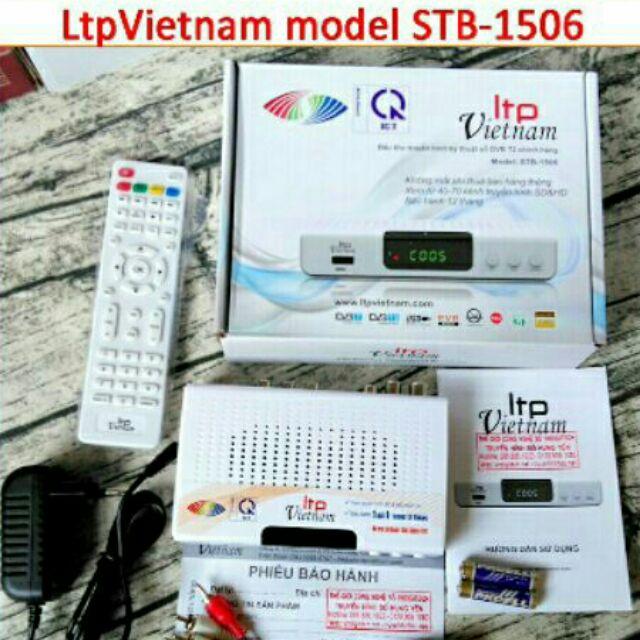 Đầu thu dvb t2 chính hãng ltpvietnam stb-1506, đầu thu dvbt2 stb 1506 xem truyền hình hd miễn phí