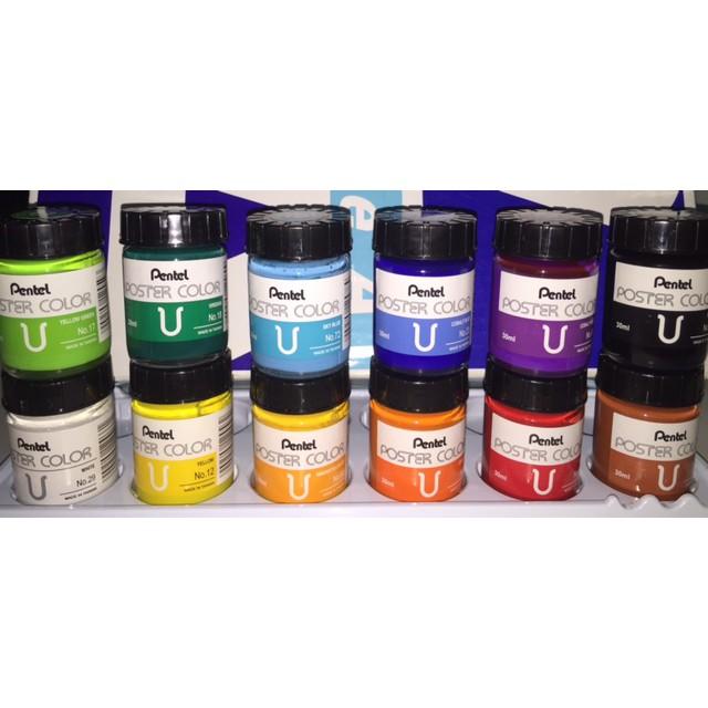 MÀU POSTER PENTEL LẺ, MÀU TRẮNG 029