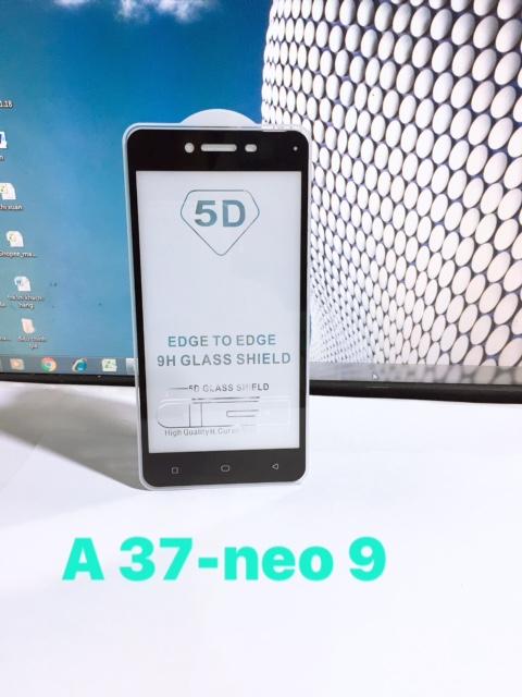 Kính cường lực Full màn hình cho Oppo A37/neo9 (Đen)