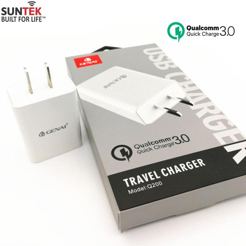 Củ sạc Quick Charge 3.0 Genai Q200 – Hàng chính hãng | Hàng nhập khẩu chính hãng