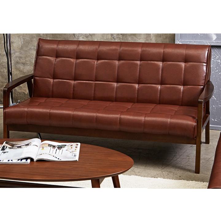Sofa BNS 8039BD-3P (Nâu) Ghế 3 chỗ
