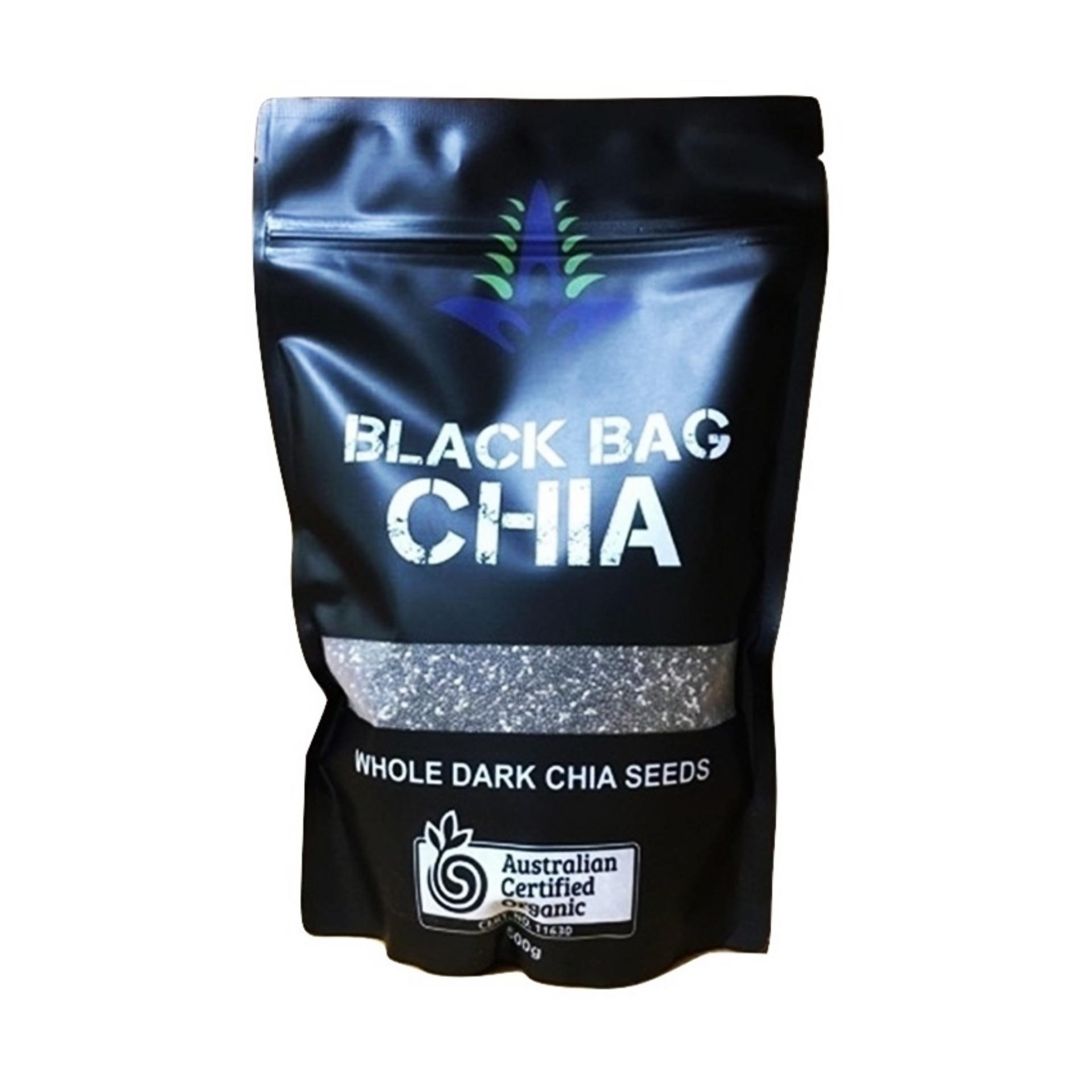 Hạt chia úc organic blackbag 500g