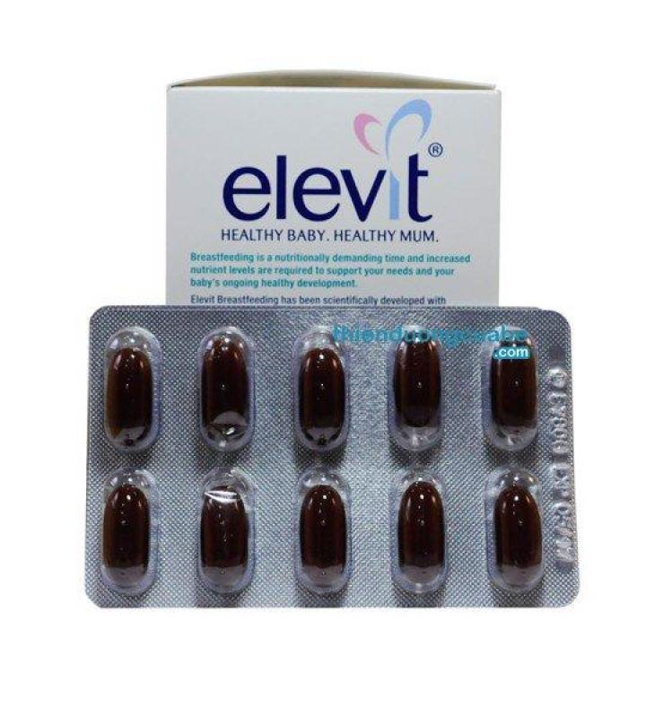 Vitamin Elevit dành cho mẹ sau sinh, Úc (hộp 60 viên) nhập khẩu