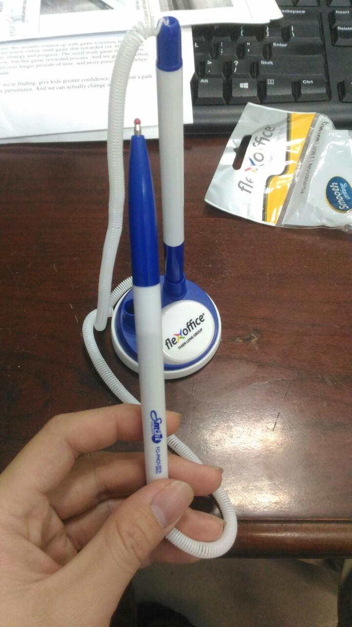 Bút đế cắm Thiên Long, bút để bàn, bút bi gắn bàn