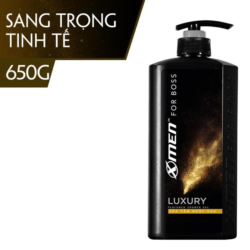 Sữa tắm nước hoa X-Men For Boss Luxury - Mùi hương sang trọng tinh tế 650g