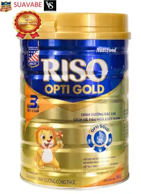 [HCM]Sữa Bột Nutifood Riso Opti Gold 3 900g