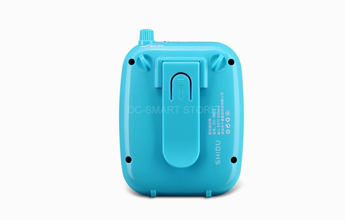 Máy Trợ Giảng Loa Shidu SD-S20 UHF Tặng kèm 2 micro không dây và có dây 10w công suất thực cho phòng rộng và chống rú tốt- siêu gọn nhẹ