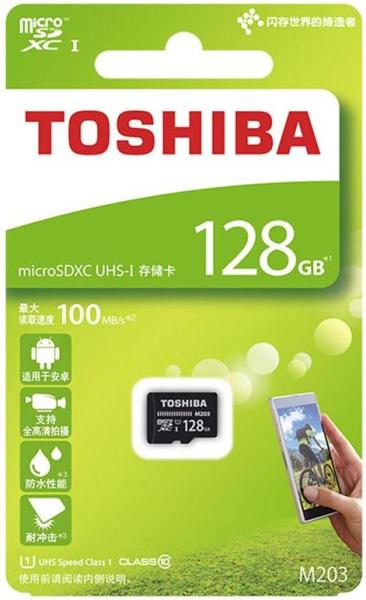 Thẻ nhớ Toshiba MicroSDHC 128gb 100mb