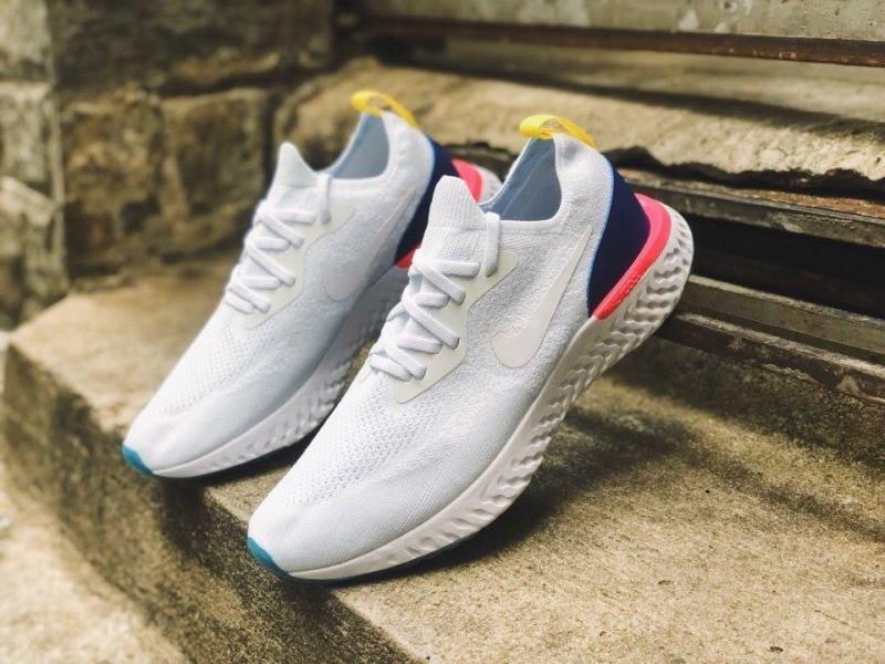 Giày thể thao nam EPIC React trắng
