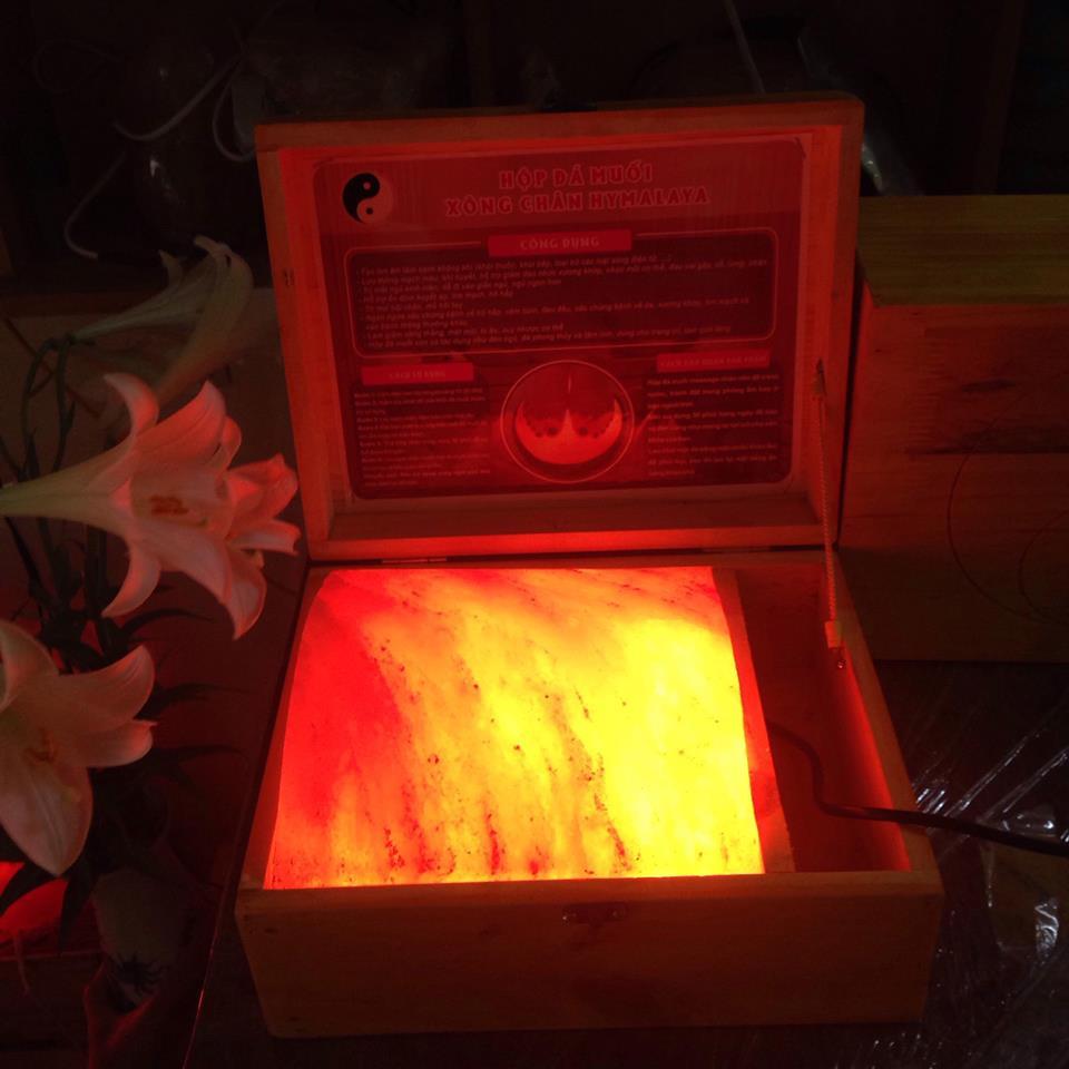 Hộp Đèn Đá Muối Massage Nhập Khẩu Pakistan