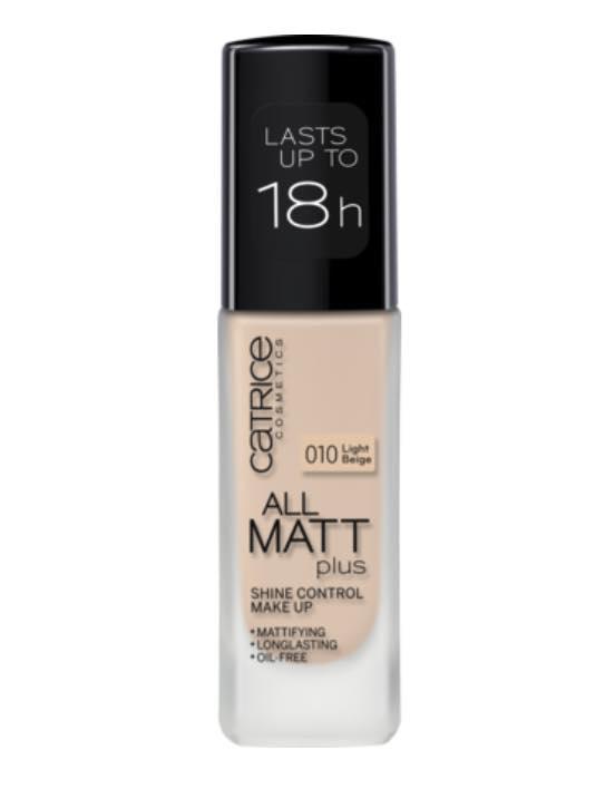 Kem nền kiềm dầu catrice all matt 18h- tông sáng 010-xách tay đức