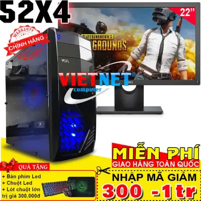 [HCM]Máy tính VNGame 52X4 core i5 - 2400 card GTX 750Ti (2 Fan) Ram 8GB Hdd 500GB + LcdDell 22inch