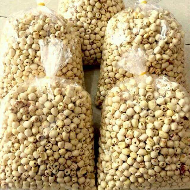 500g hạt sen sấy khô dùng để nấu chè to, ngon, rẻ, chất lượng, sỉ, dạo, ăn vặt, ăn liền, ăn là ghiền, combo, mứt, hot, tết, gia vị, đậu và hạt, nguyên liệu, làm bánh, nấu ăn, vào bếp