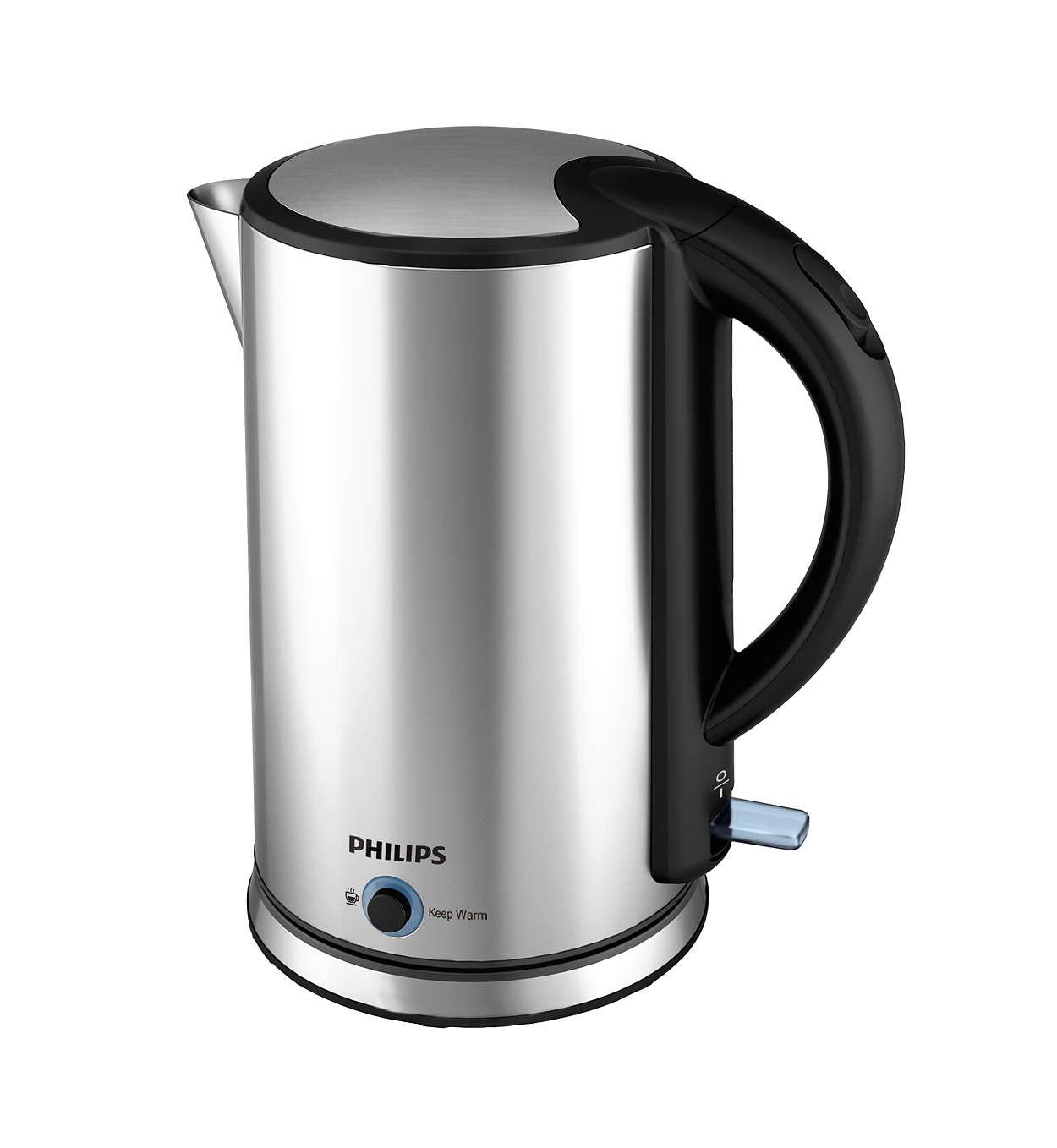 Ấm đun nước siêu tốc cao cấp Philips HD9316 1.7l - Hàng nhập khẩu
