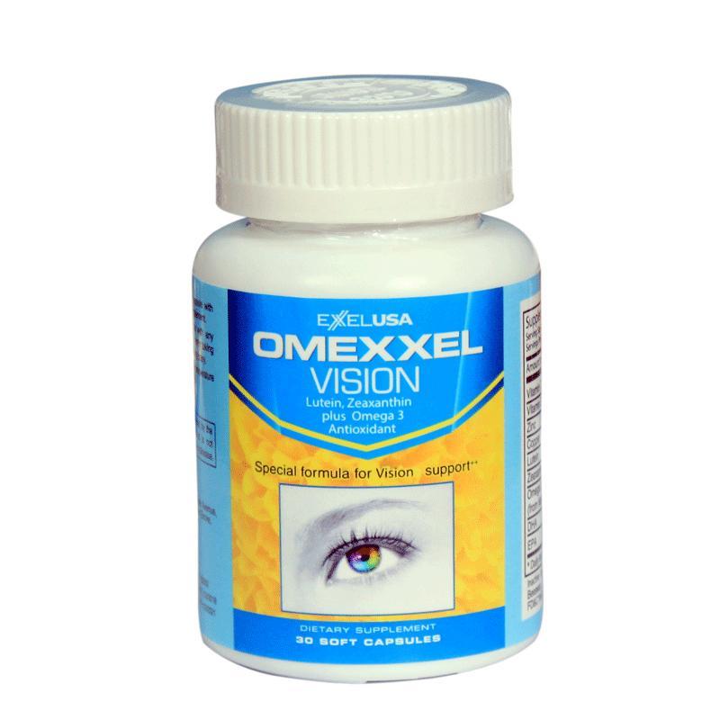 Viên uống bổ và sáng mắt Omexxel Vision (30 viên) - Chính hãng Hoa Kỳ cao cấp