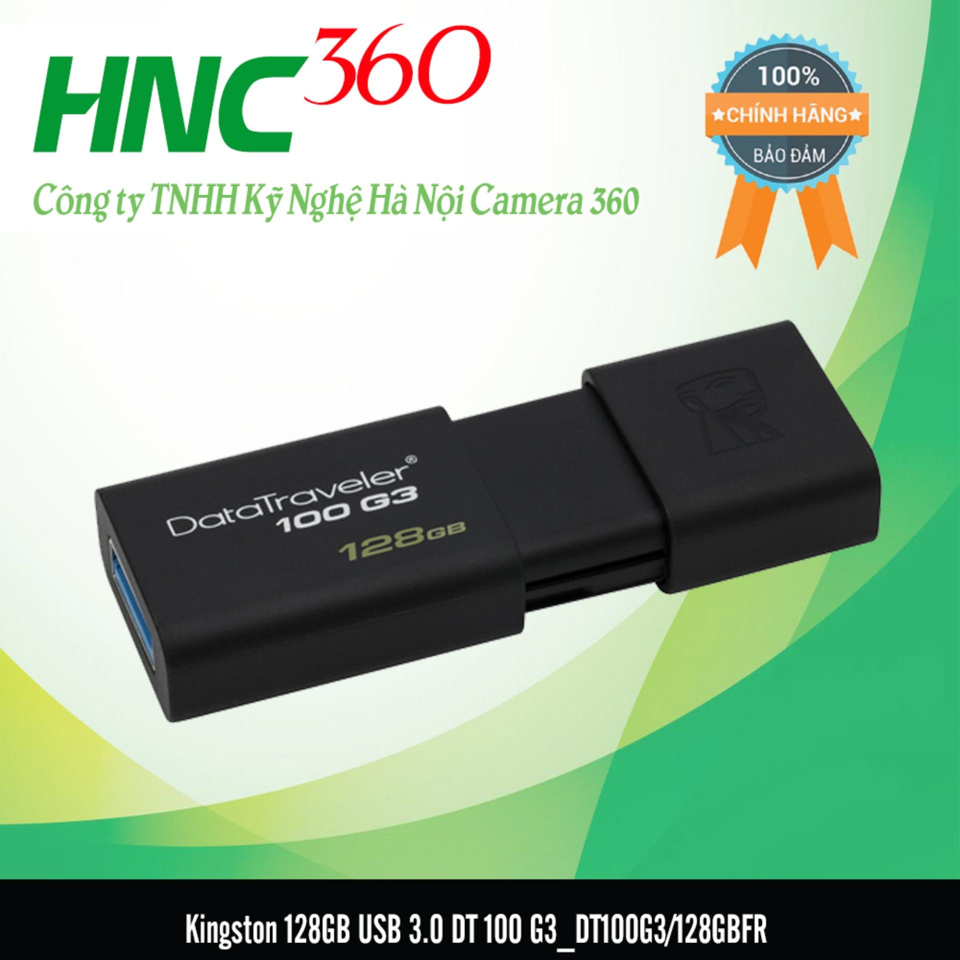 Kingston 128gb usb 3.0 dt 100 g3_dt100g3/128gbfr