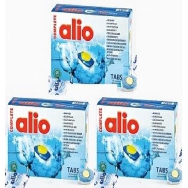 Combo 3 hộp viên rửa bát Alio 40 12 in 1 viên tặng 1 bộ rò gỉ gas SHIN WOO madein hàn quốc