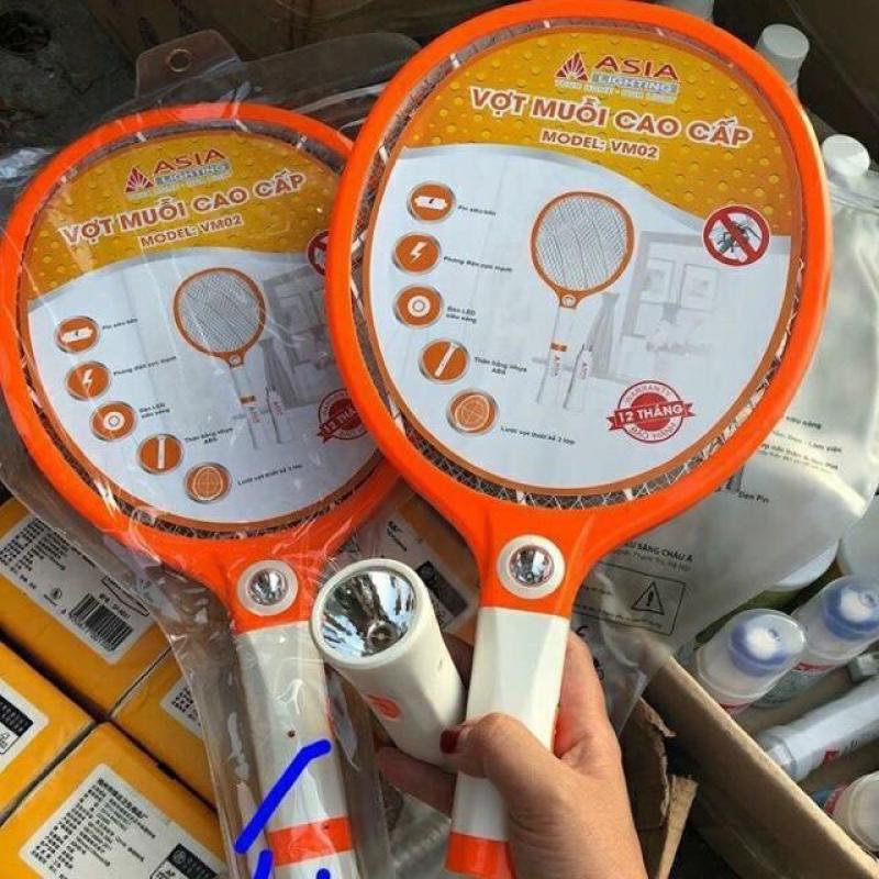Vợt muỗi kiêm đèn pin 2 in 1 cao cấp Asia Việt Nam VM-02