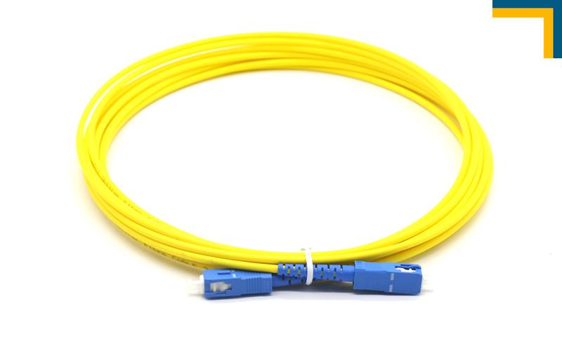 Dây nhảy quang sc-sc single mode 3m huber+suhner