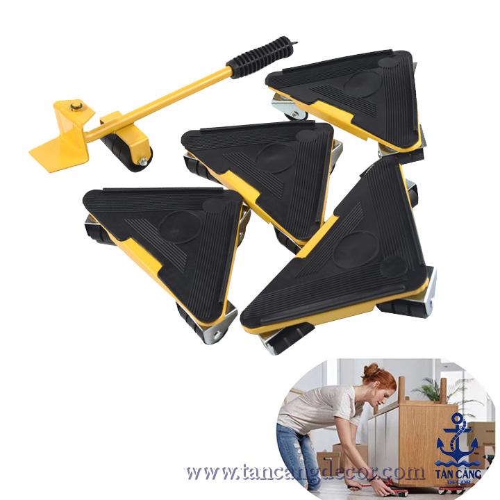 Dụng Cụ Di Chuyển Đồ Đạc Tải 300 Kg - -Dụng cụ di chuyển đồ được thiết kế dễ dàng sử dụng và rất tiện lợi, làm cho các đồ vật bạn đang di chuyển nhẹ hơn 50%.