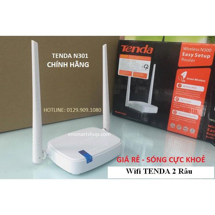 Bộ phát wifi tenda n301 - router wifi giá rẻ chính hãng phát sóng cực khoẻ