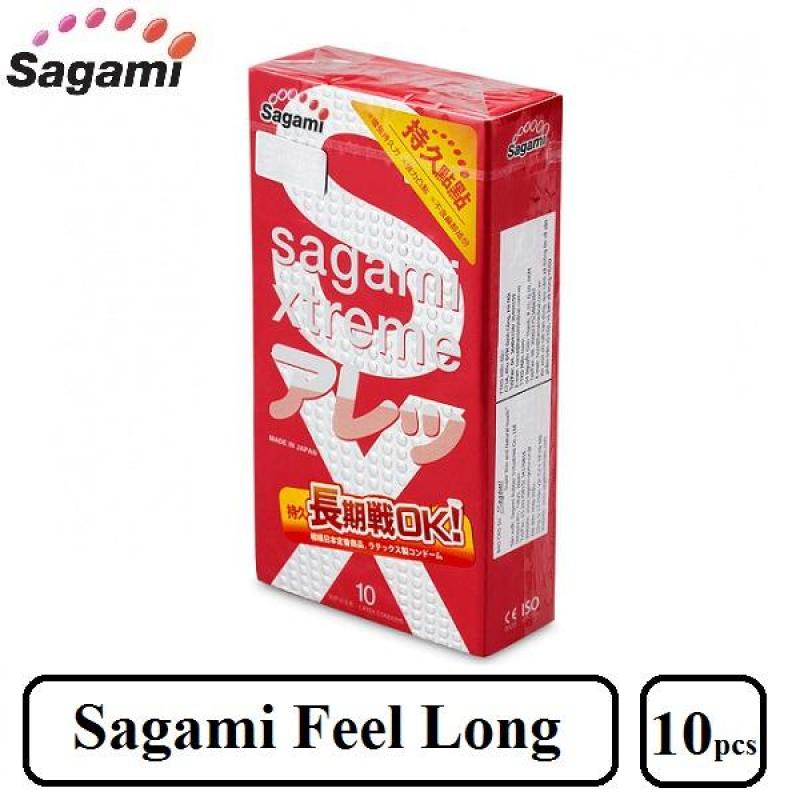 Bao cao su Sagami Xtreme Feel Long (hộp 10 bao)