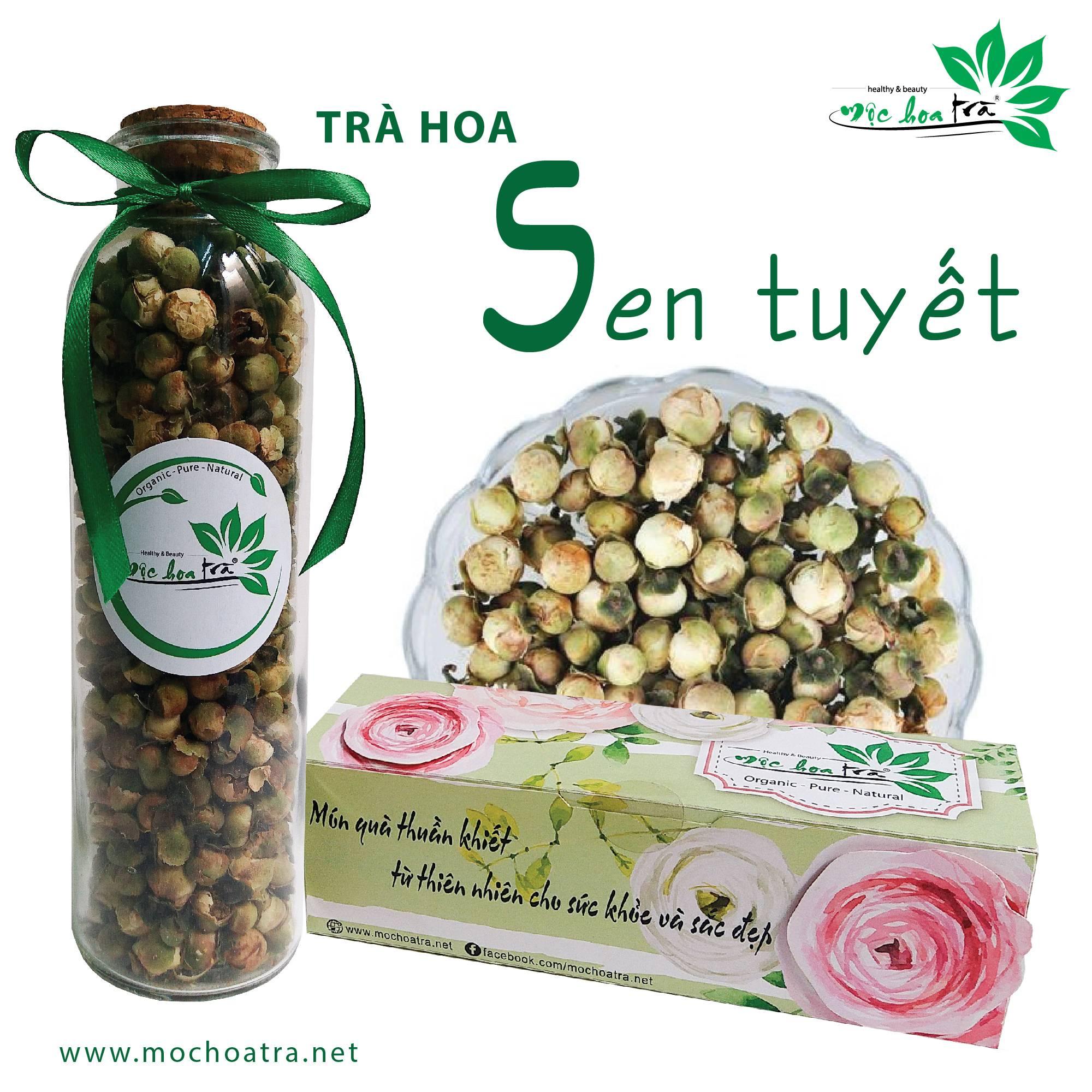 Trà hoa sen tuyết/tuyết liên hoa - mộc hoa trà