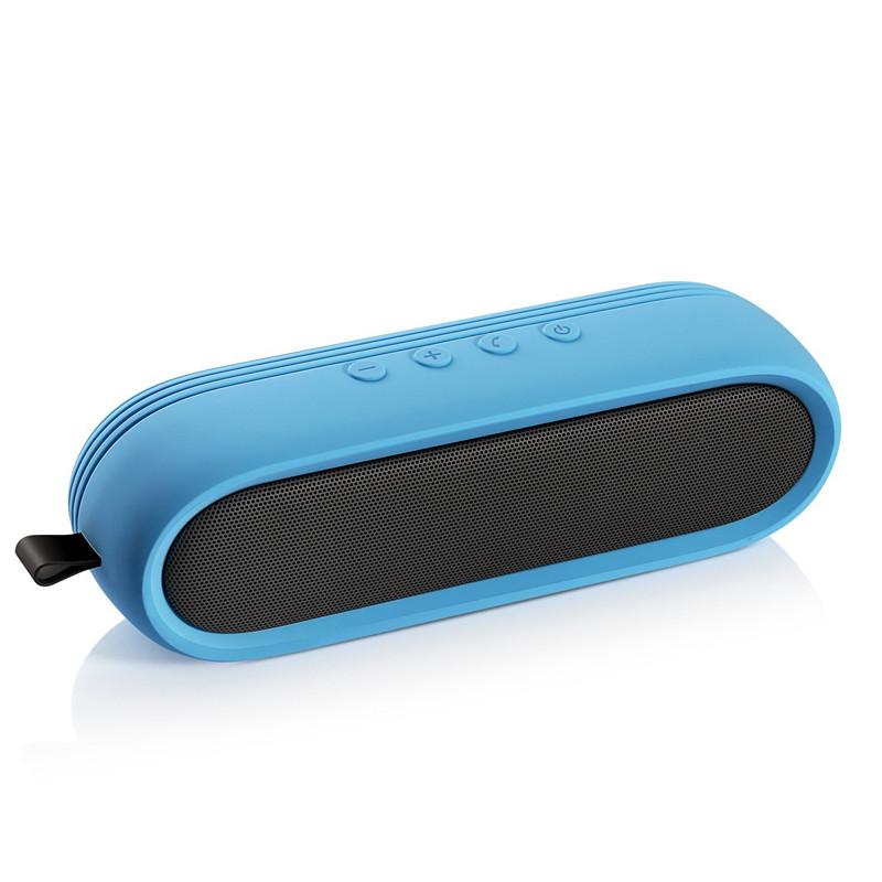 Loa bluetooth v4.0 chống nước ipx6 2x3w chính hãng crdc s202c xanh dương