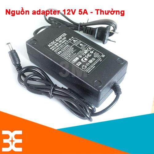 Nguồn adapter 12v-5a 5.5x2.1mm thường