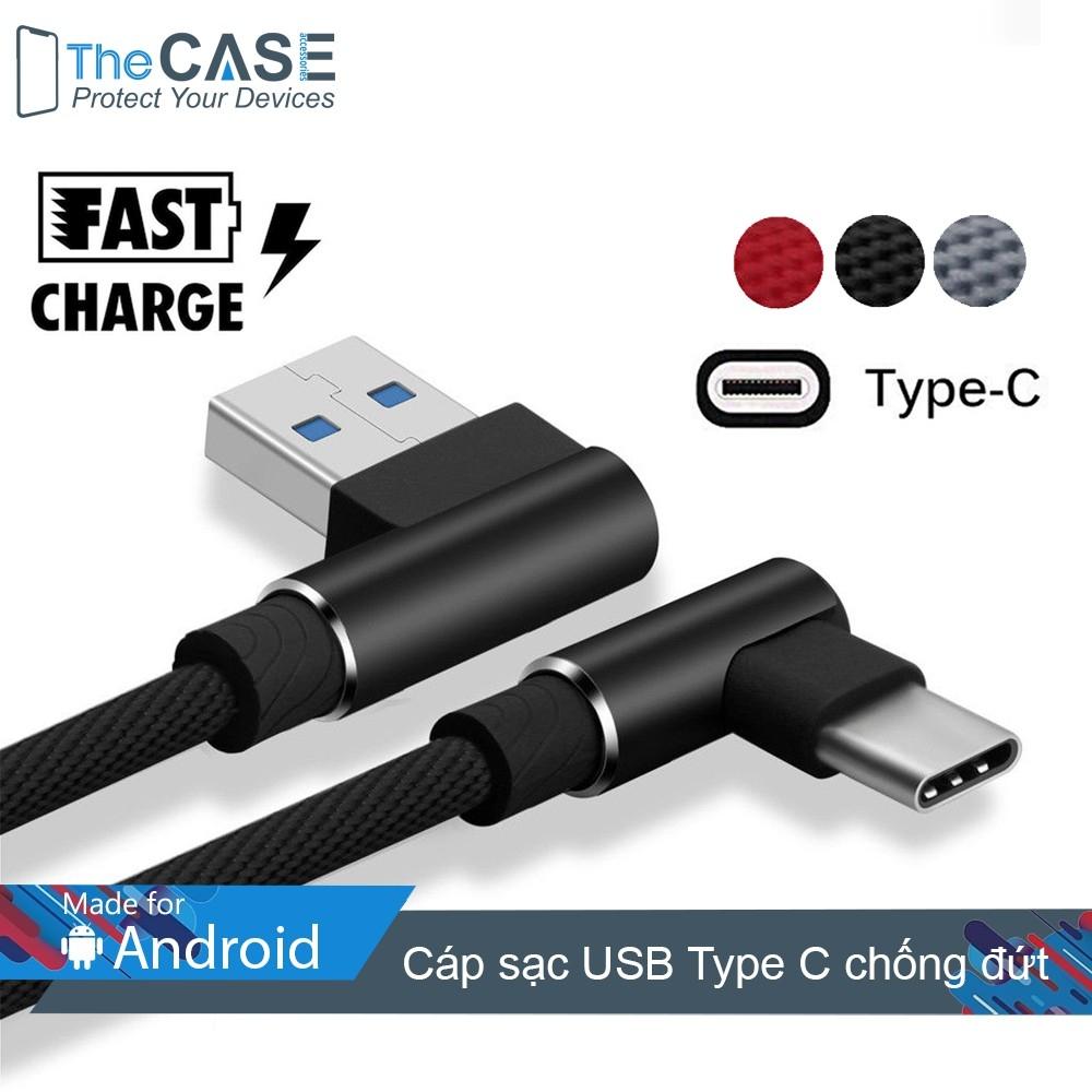 Cáp sạc usb type c chống đứt gãy