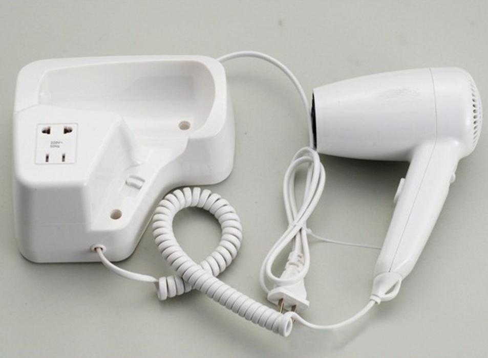 Máy sấy tóc treo tường khách sạn + hỗ trợ in logo khách sạn 2018