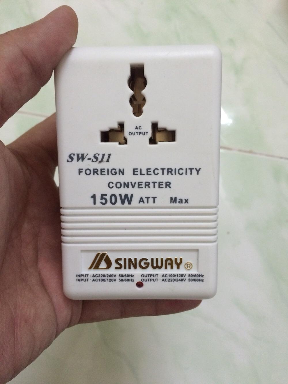Ổ cắm đổi nguồn điện 220v ra 110v - dạng mini