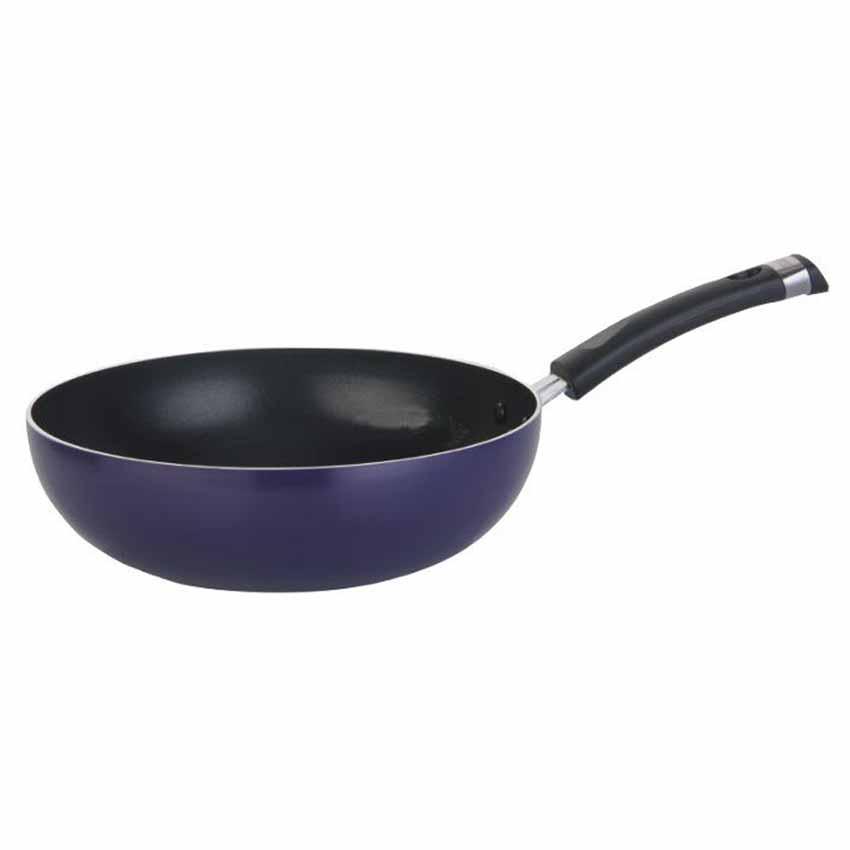 Chảo xáo sâu lòng chống dính sắc màu đáy từ tianxi 28cm tcc-28s