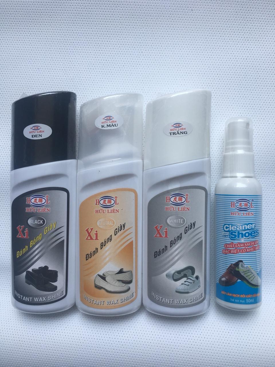 Xi đánh giày hữu liên 75ml + chai khử mùi