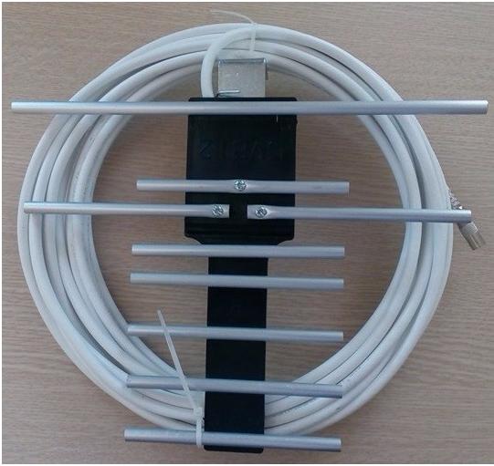 Ăng ten thu sóng đầu thu DVB T2 - kèm dây 15m