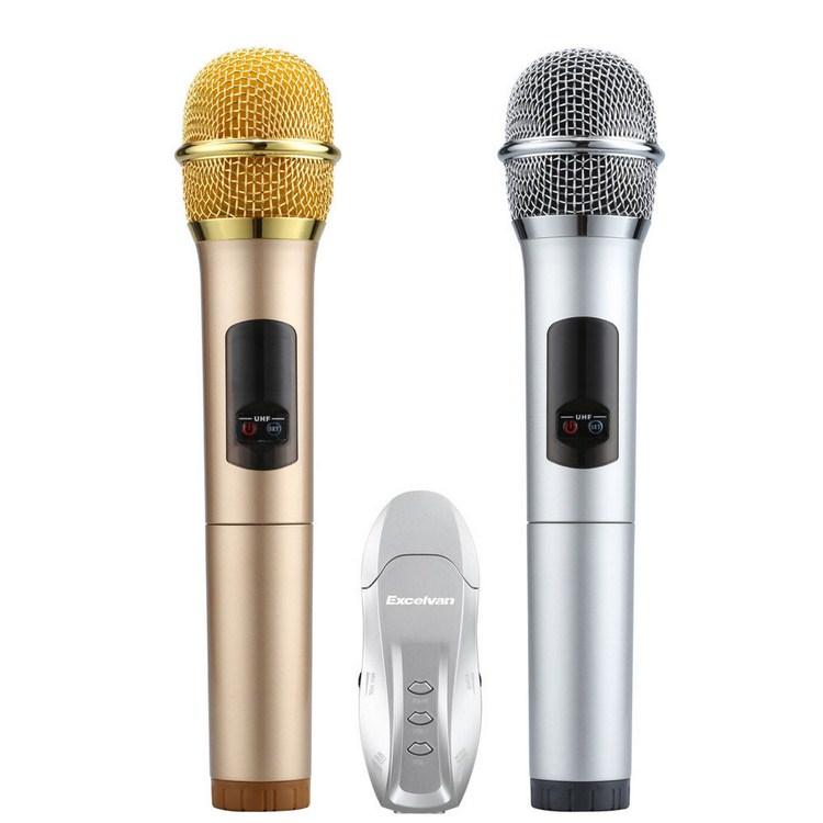 Micro Excelvan K18U Micro Bluetooth Hát Karaoke Không Dây Kết Nối Loa Di Động, Loa Oto