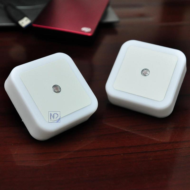 Bảng giá Combo 2 Đèn ngủ cảm biến ánh sáng tự động tắt mở (Trắng) - Bản cao cấp