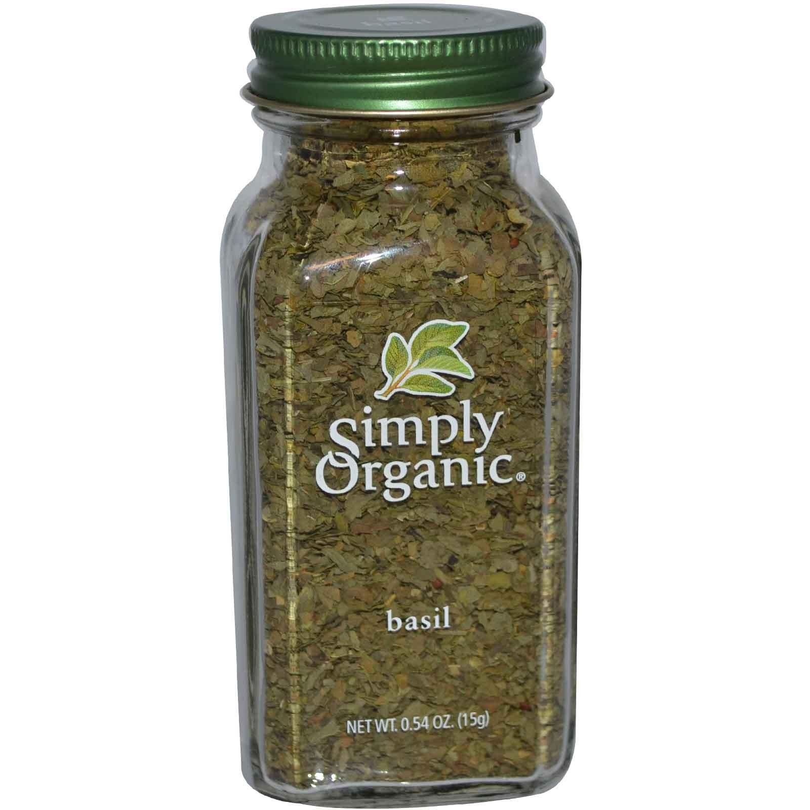 Lá húng quế Tây (Basil) hữu cơ Simply Organic 15g