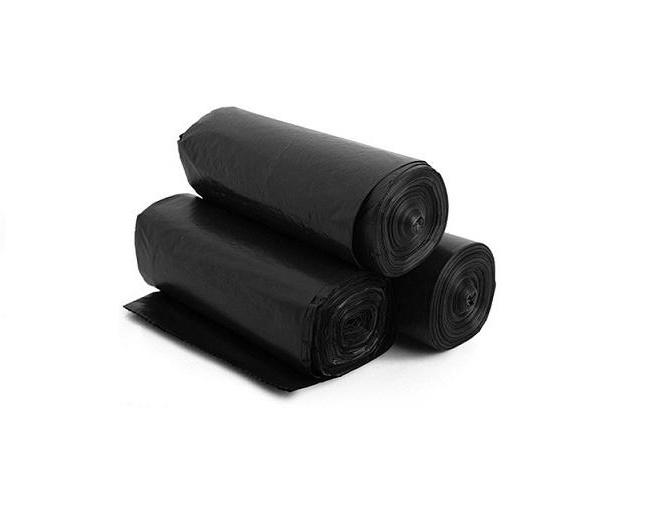 Combo 5 cuộn túi rác đen mỗi quận 50 túi tiết kiệm tự phân hủy