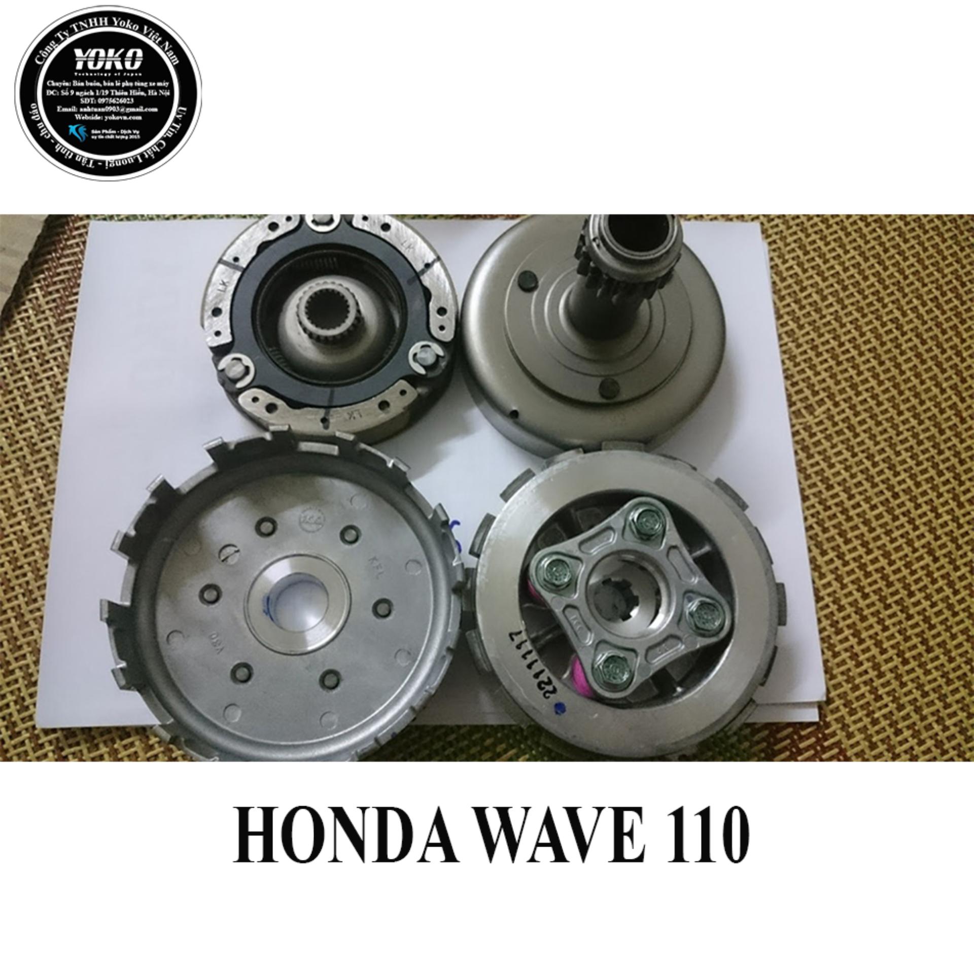 Bộ côn xe máy F.C.C. Honda Super Dream (Dream Việt, Wave 110, RS, WS100)