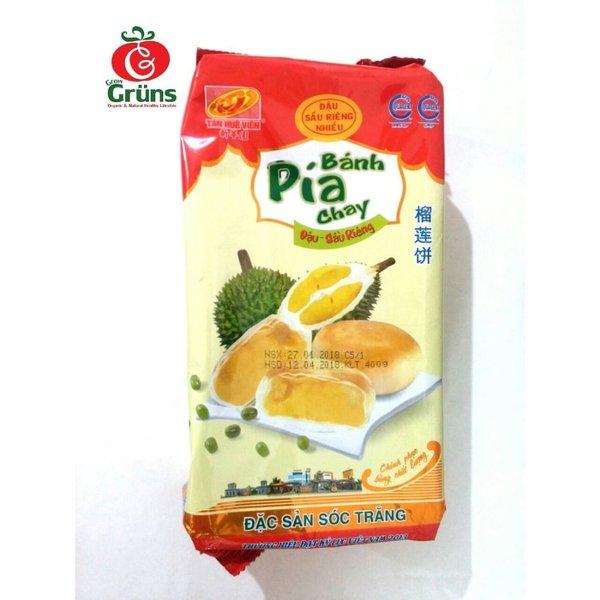 Bộ 3 gói bánh pía chay sầu riêng tân huê viên