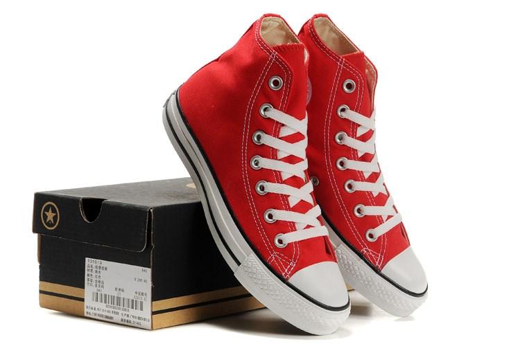 Giầy Converse Classic VNXK đỏ tươi cao cổ