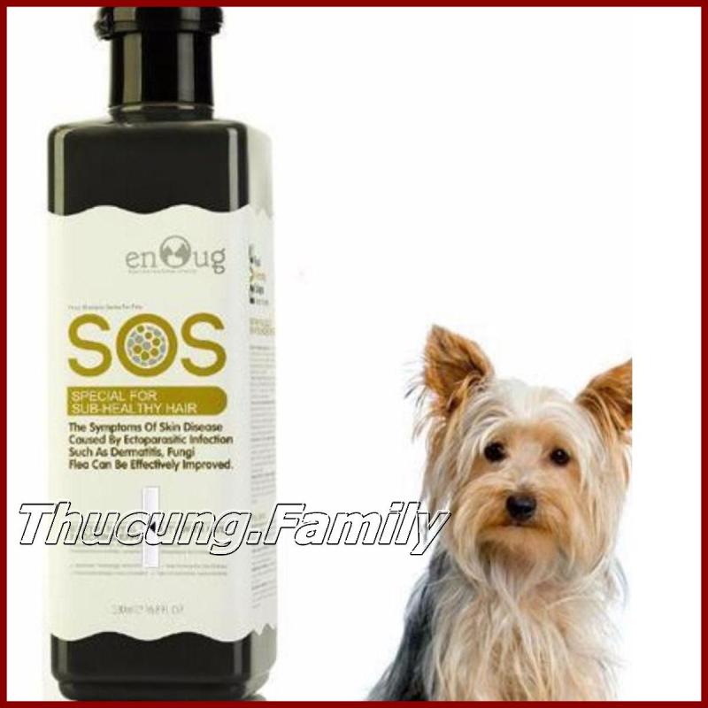 Sữa tắm SOS đặc trị viêm da-nấm da, ve-bọ chét cho CHÓ MÈO. 530ml
