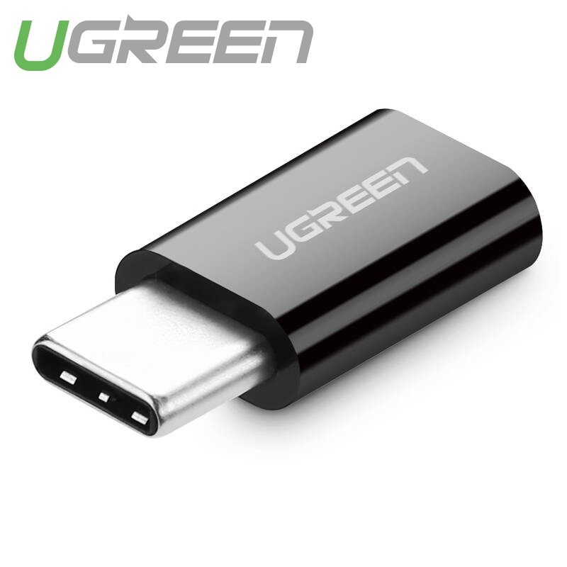 Đầu chuyển Micro USB sang USB type C, hỗ trợ chức năng OTG cho One plus 6 5 Xiaomi mi 8 Huawei.. UGREEN US157 Đầu chuyển Micro USB sang USB type C, hỗ trợ chức năng OTG cho One plus 6 5 Xiaomi mi 8 Huawei.. UGREEN US157