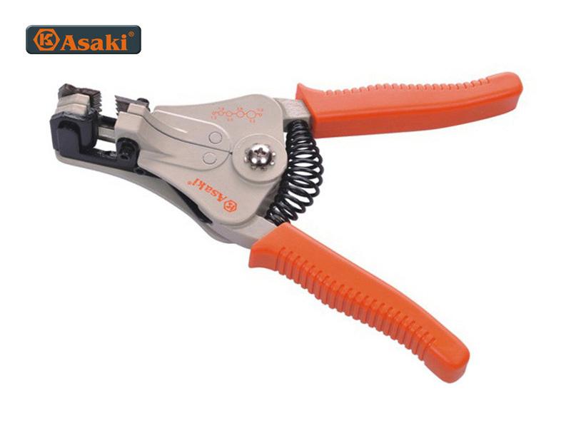 Kìm tuốt dây điện asaki ak-0340 - tiêu chuẩn nhật bản