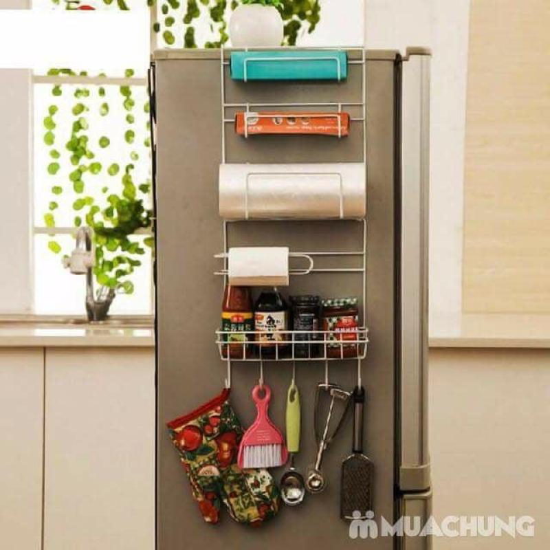 Kệ treo trên tủ lạnh tiết kiêm diện tích