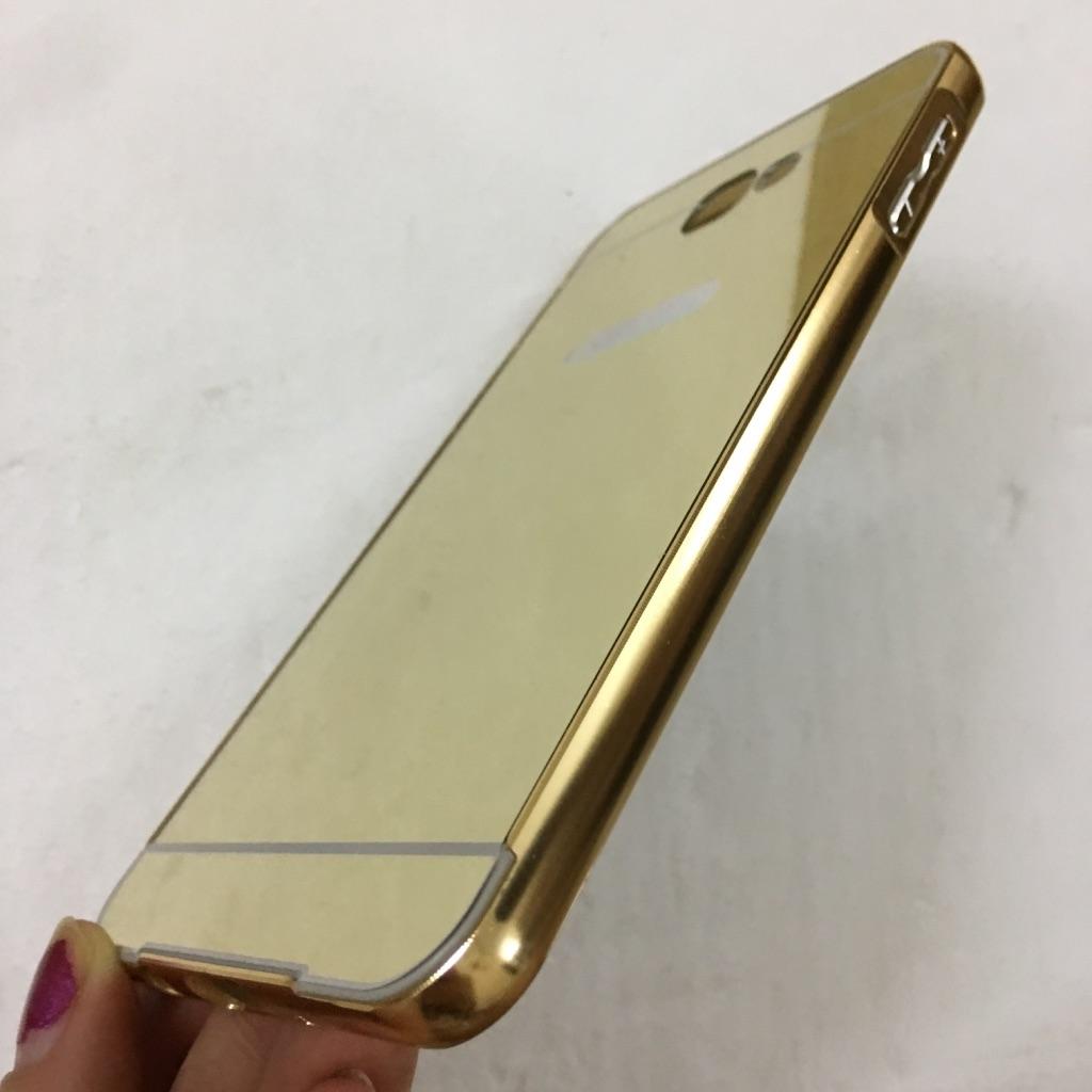 J7 Prime J7 Prime 2 - Ốp lưng tráng gương viền hợp kim