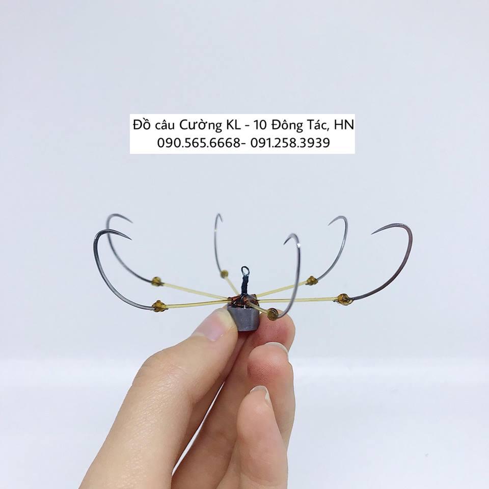 Lưỡi câu lục dáng xoài chân dài chuyên bềnh