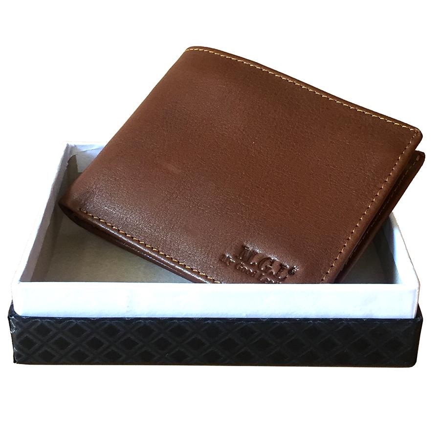 Bóp ví nam da bò thật 100% vi da bo